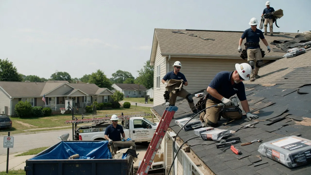Roof Replacement in Cumberland City, TN near me